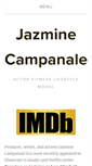 Mobile Screenshot of jazminecampanale.com